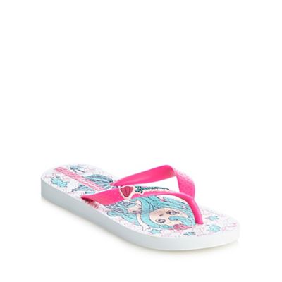 Ipanema Girls' pink mermaid sandals